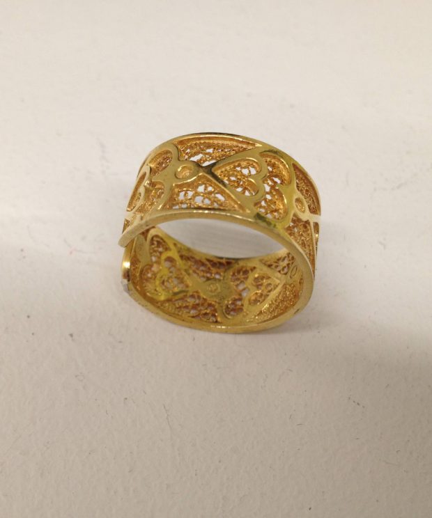 Aliança filig.190(4.6gr) - 132- 053- 315(3.5gr)- 0190(4